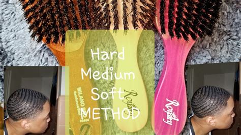 best brush for waves hard or soft|Brushing 360 Waves – Do’s and Don’ts .